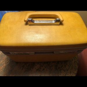 Vintage Samsonite Profile Travel Luggage Case